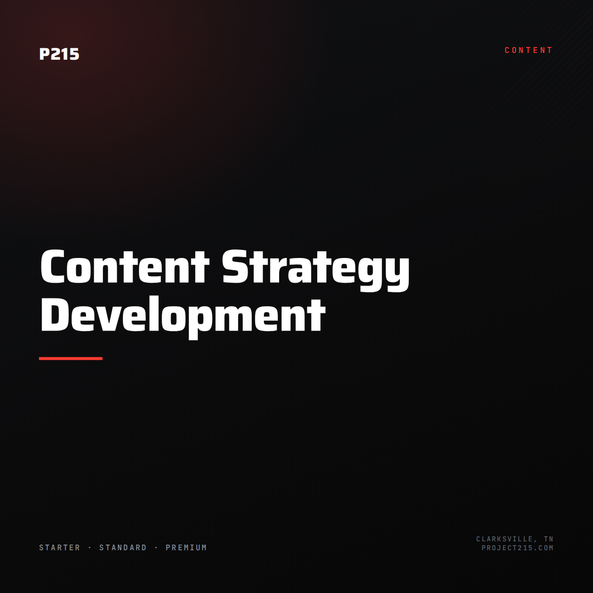 Content Strategy Development