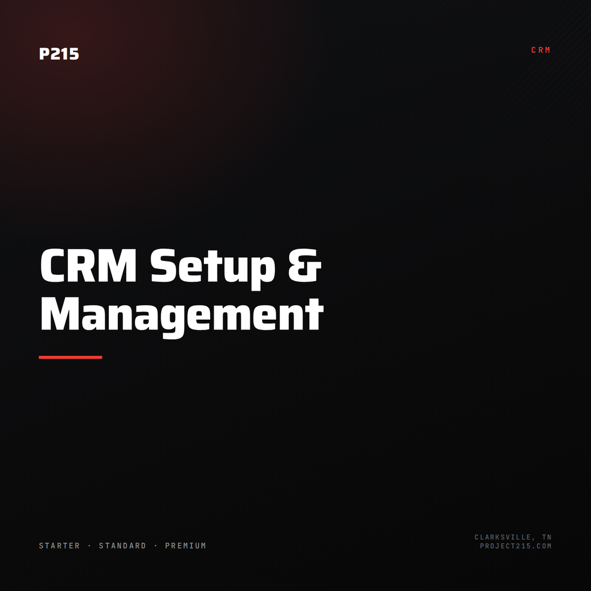 CRM Setup & Management