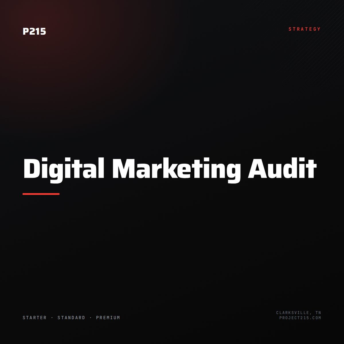Digital Marketing Audit