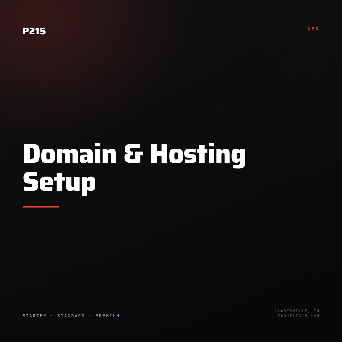 Domain & Hosting Setup