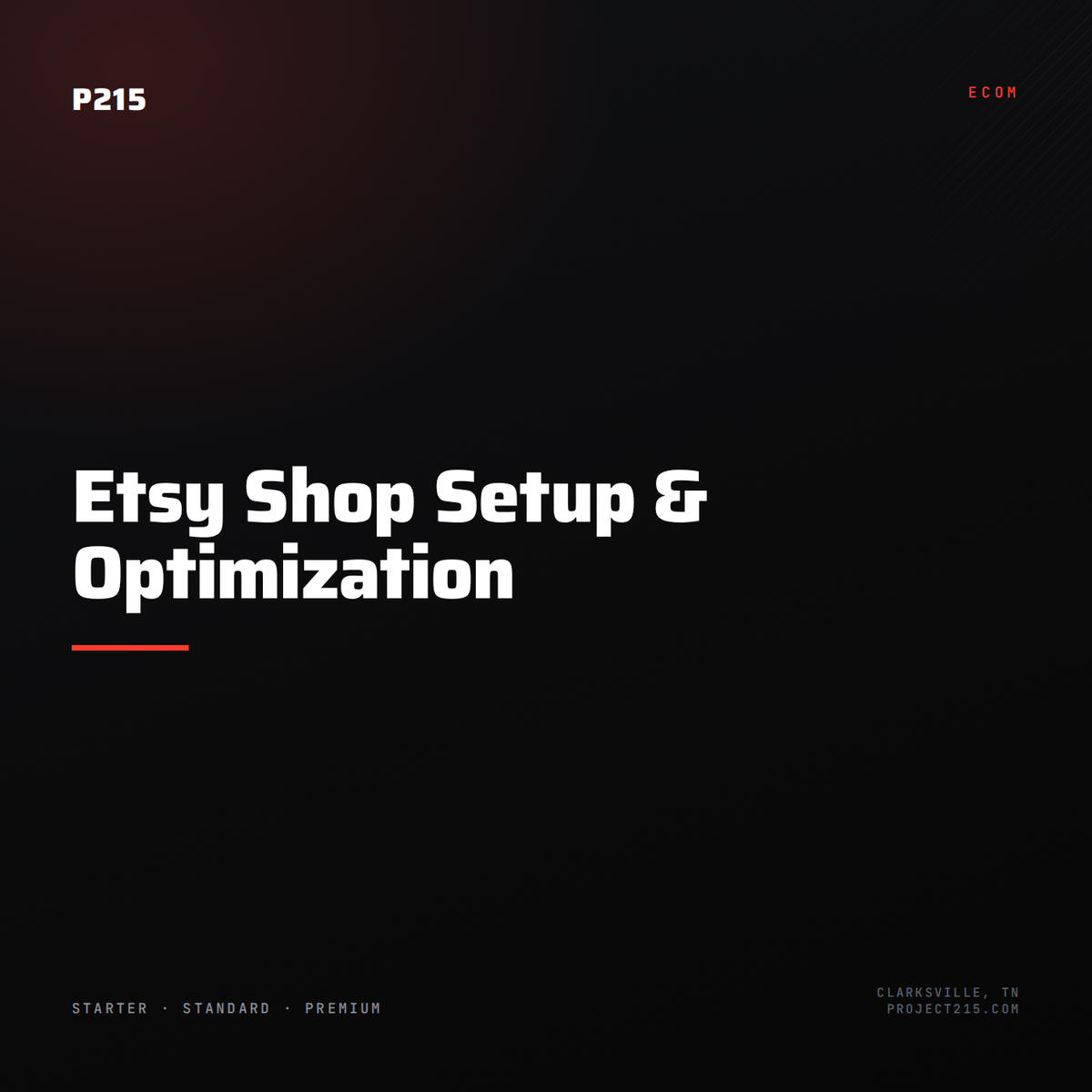 Etsy Shop Setup & Optimization