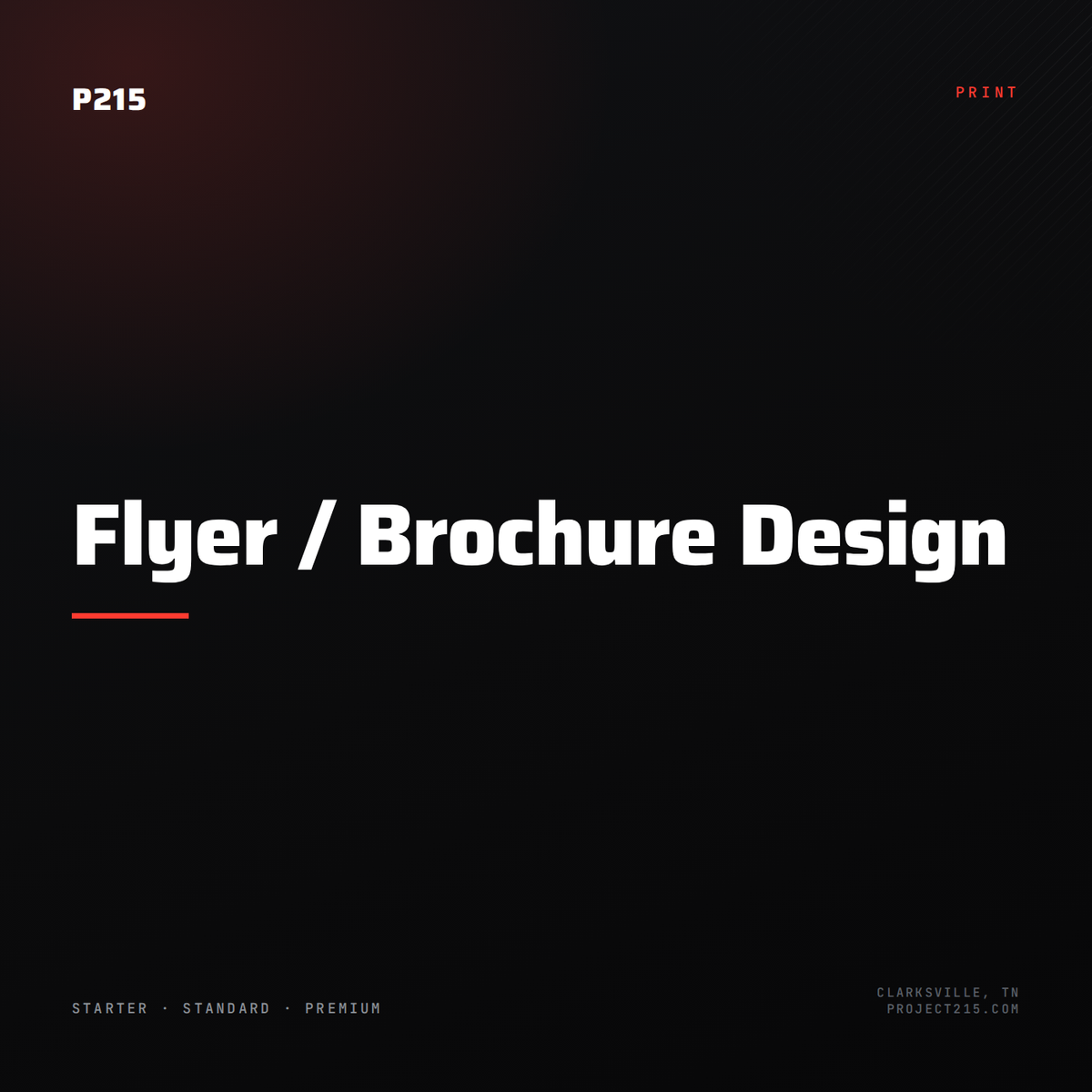 Flyer / Brochure Design