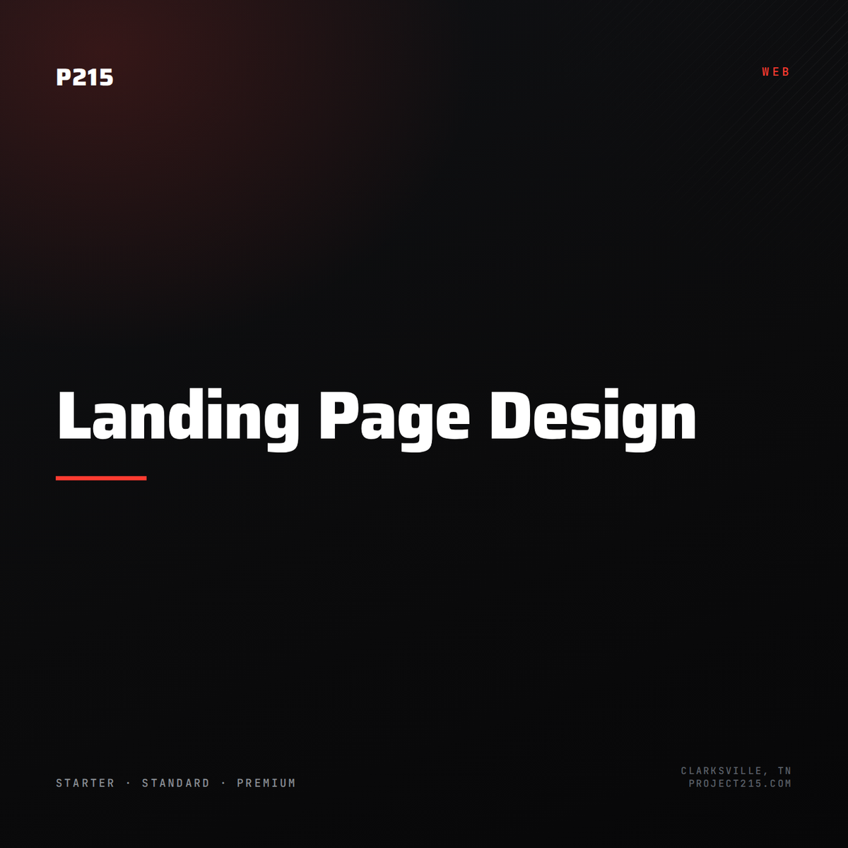 Landing Page Design