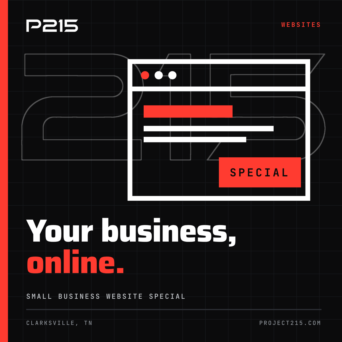 Small Business Website Special