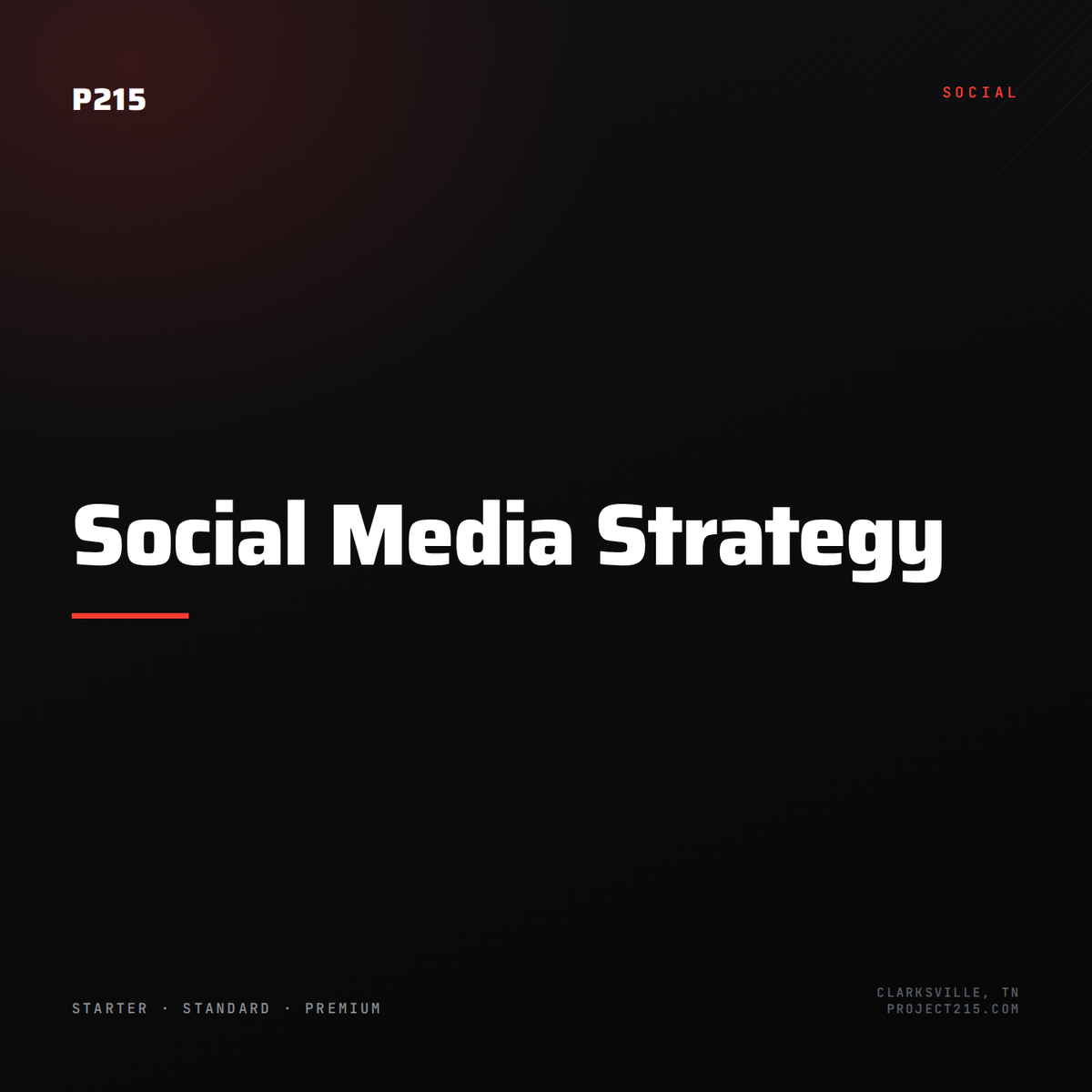 Social Media Strategy