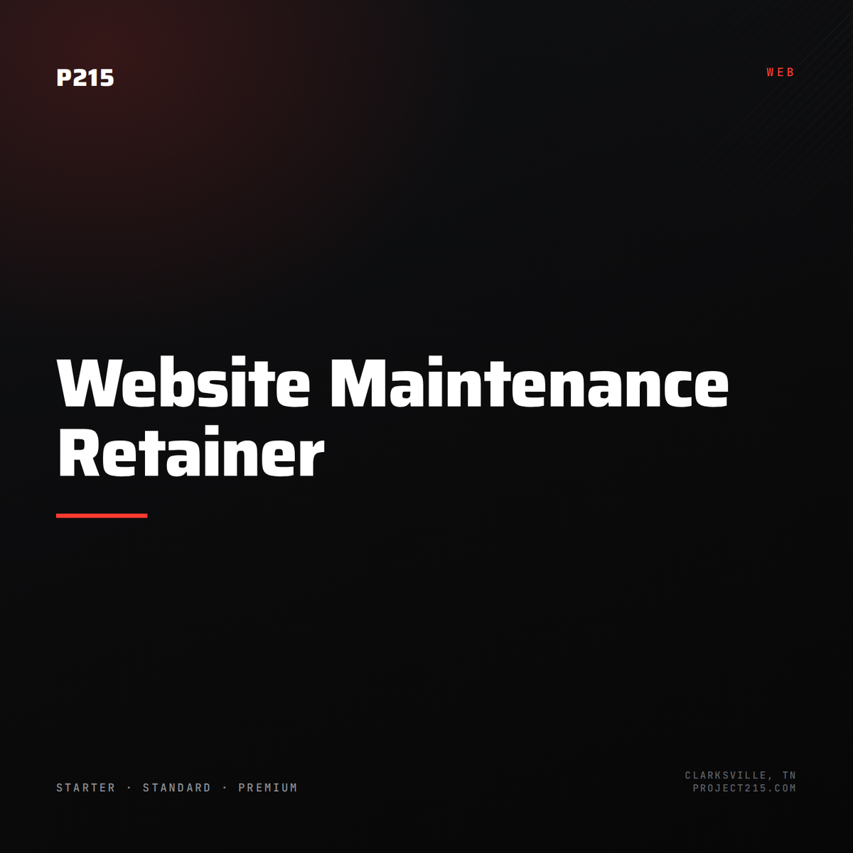 Website Maintenance Retainer